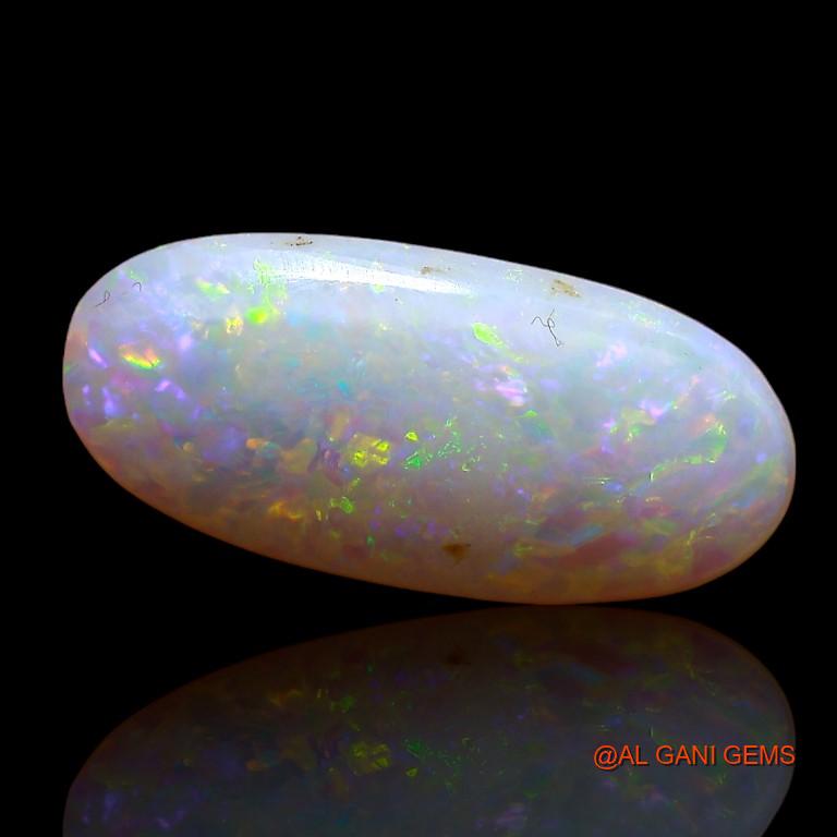 2.15 Cts Natural Australian Fire Opal Loose Gemstone Oval Cabochon 16x7x2 mm A-790