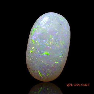 2.40 Cts Unheated Australian Fire Opal Loose Gemstone Oval Cabochon Natural 13x7x3 mm A-798