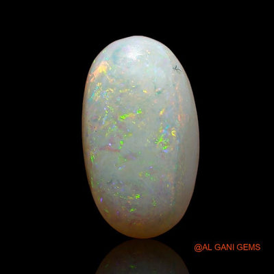 Natural Untreated Fire Opal Loose Gemstone Oval Cabochon From Australia 3.00 Cts 14x8x3 mm A-799