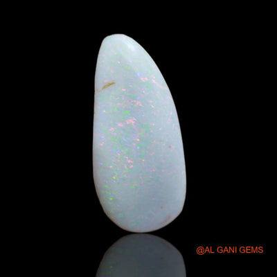 16.90 Cts Natural Australian Fire Opal Loose Gemstone Fancy Cabochon 31x14x7 mm A-79