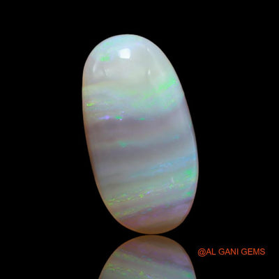 8.55 Cts Unheated Australian Fire Opal Loose Gemstone Fancy Cabochon Natural 19x10x6 mm A-7