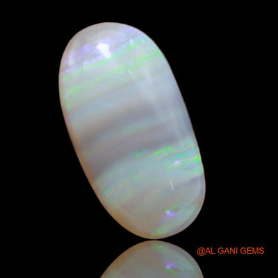 8.55 Cts Unheated Australian Fire Opal Loose Gemstone Fancy Cabochon Natural 19x10x6 mm A-7