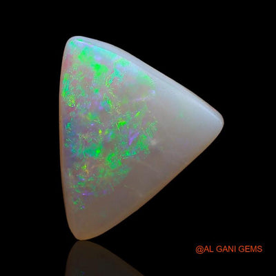 Natural Fire Opal Gemstone 4.20 Cts Loose Trillion Cabochon From Australia 17x13x3 mm A-802