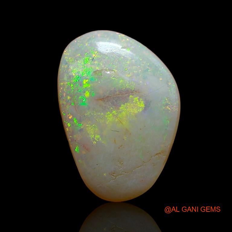 5.60 Cts Natural Australian Fire Opal Fancy Cabochon Loose Gemstone For Jewelry 16x11x4 mm A-806