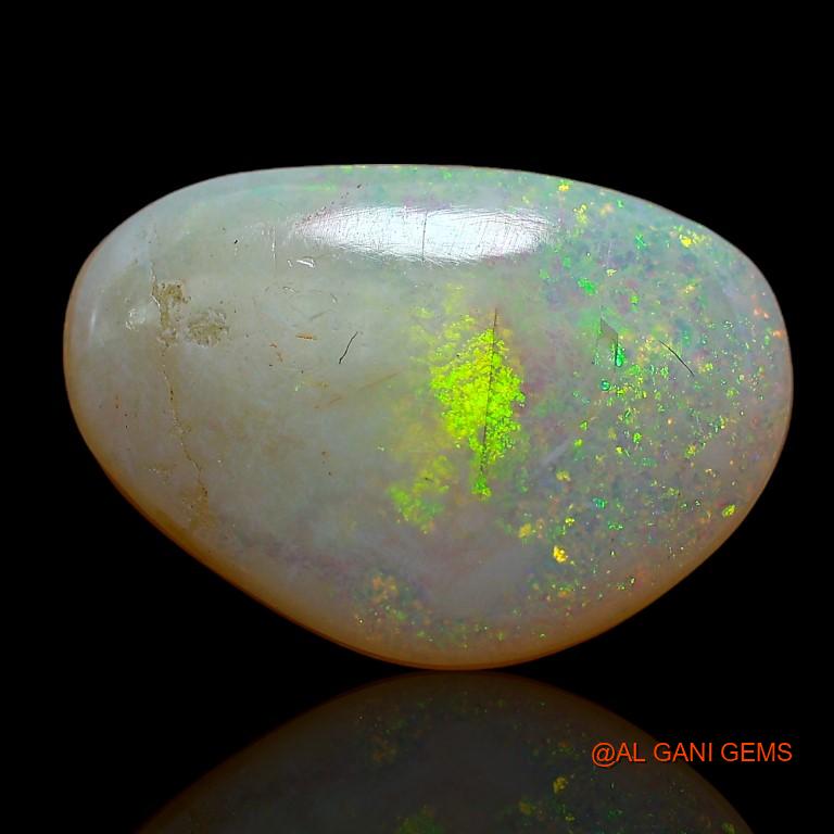 5.60 Cts Natural Australian Fire Opal Fancy Cabochon Loose Gemstone For Jewelry 16x11x4 mm A-806
