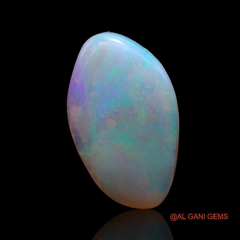 4.30 Cts Natural Australian Fire Opal Loose Gemstone Fancy Cabochon 19x11x3 mm A-808