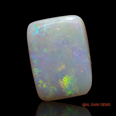 Natural Untreated Fire Opal Loose Gemstone Square Cabochon From Australia 4.50 Cts 13x9x4 mm A-809