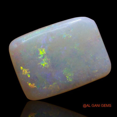 Natural Untreated Fire Opal Loose Gemstone Square Cabochon From Australia 4.50 Cts 13x9x4 mm A-809