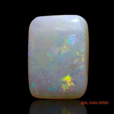 Natural Untreated Fire Opal Loose Gemstone Square Cabochon From Australia 4.50 Cts 13x9x4 mm A-809