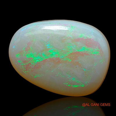 5.60 Cts Natural Australian Fire Opal Loose Gemstone Fancy Cabochon 14x11x4 mm A-812