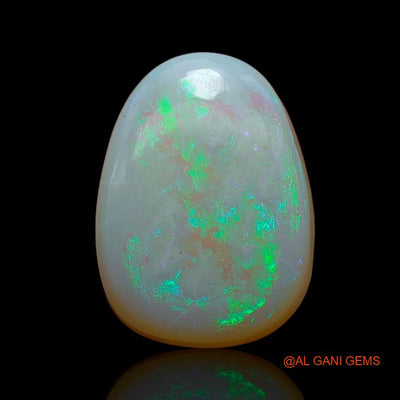 5.60 Cts Natural Australian Fire Opal Loose Gemstone Fancy Cabochon 14x11x4 mm A-812