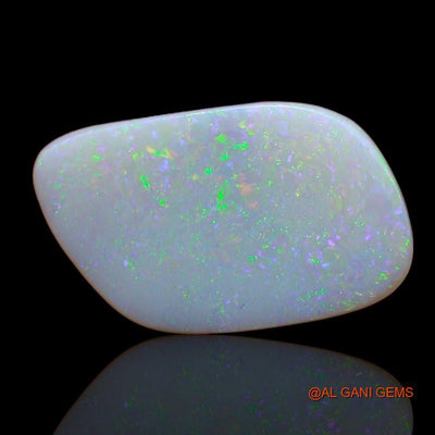 Natural Untreated Fire Opal Loose Gemstone Fancy Cabochon From Australia 4.20 Cts 18x11x3 mm A-813