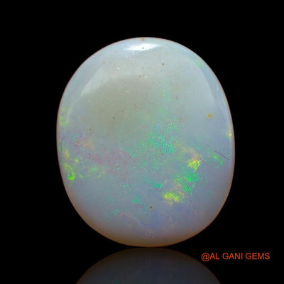3.95 Cts Natural Australian Fire Opal Loose Gemstone Oval Cabochon 15x13x3 mm A-816