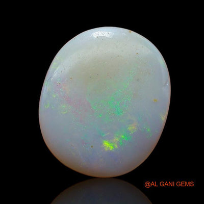 3.95 Cts Natural Australian Fire Opal Loose Gemstone Oval Cabochon 15x13x3 mm A-816