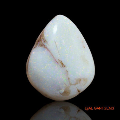 22.30 Cts Natural Australian Fire Opal Loose Gemstone Fancy Cabochon 24x19x8 mm A-81