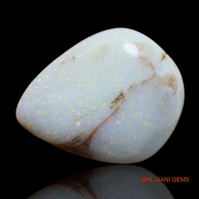 22.30 Cts Natural Australian Fire Opal Loose Gemstone Fancy Cabochon 24x19x8 mm A-81