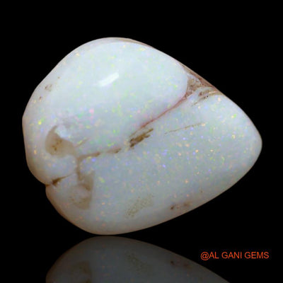 22.30 Cts Natural Australian Fire Opal Loose Gemstone Fancy Cabochon 24x19x8 mm A-81