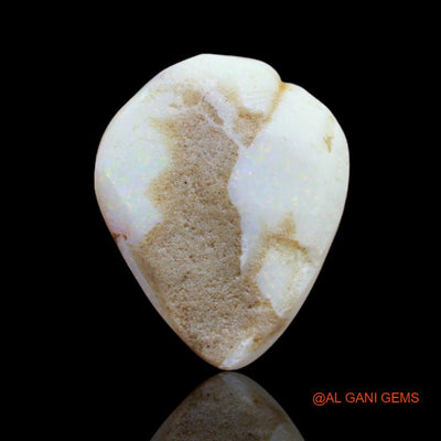 22.30 Cts Natural Australian Fire Opal Loose Gemstone Fancy Cabochon 24x19x8 mm A-81