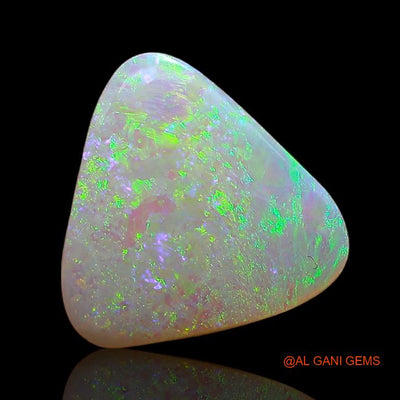 2.30 Cts Natural Australian Fire Opal Loose Gemstone Trillion Cabochon 12x11x2 mm A-828