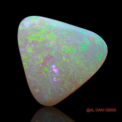 2.30 Cts Natural Australian Fire Opal Loose Gemstone Trillion Cabochon 12x11x2 mm A-828