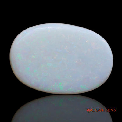 18.35 Cts Unheated Australian Fire Opal Loose Gemstone Oval Cabochon Natural 25x17x5 mm A-82