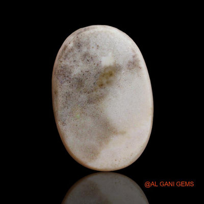 18.35 Cts Unheated Australian Fire Opal Loose Gemstone Oval Cabochon Natural 25x17x5 mm A-82