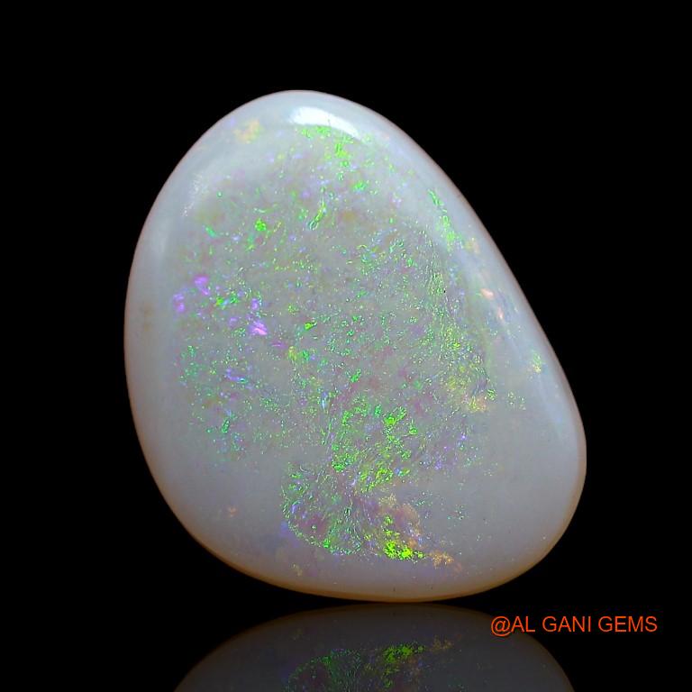 1.95 Cts Natural Australian Fire Opal Loose Gemstone Fancy Cabochon 13x10x2 mm A-833