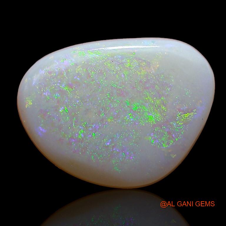 1.95 Cts Natural Australian Fire Opal Loose Gemstone Fancy Cabochon 13x10x2 mm A-833