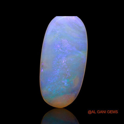 Natural Untreated Fire Opal Loose Gemstone Oval Cabochon From Australia 5.00 Cts 19x9x4 mm A-840