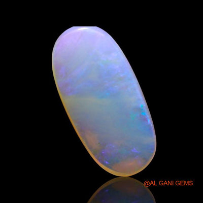 Natural Untreated Fire Opal Loose Gemstone Oval Cabochon From Australia 5.00 Cts 19x9x4 mm A-840