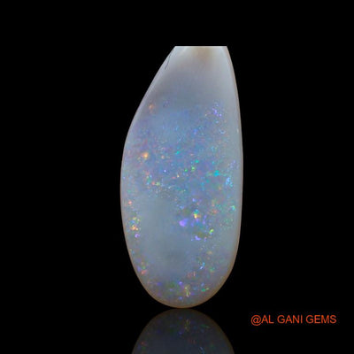 5.00 Cts Unheated Australian Fire Opal Loose Gemstone Fancy Cabochon Natural 22x9x3 mm A-841