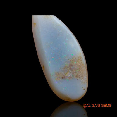 5.00 Cts Unheated Australian Fire Opal Loose Gemstone Fancy Cabochon Natural 22x9x3 mm A-841