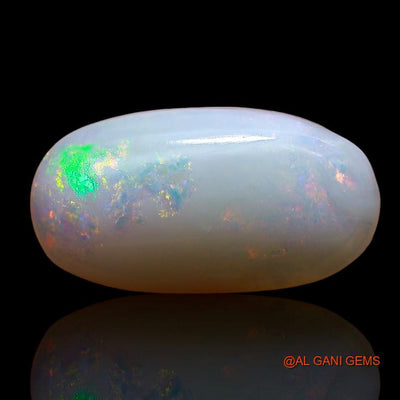 5.15 Cts Natural Australian Fire Opal Loose Gemstone Oval Cabochon 18x9x4 mm A-843