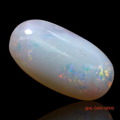 5.15 Cts Natural Australian Fire Opal Loose Gemstone Oval Cabochon 18x9x4 mm A-843