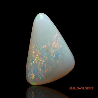 3.05 Cts Natural Australian Fire Opal Fancy Cabochon Loose Gemstone For Jewelry 14x9x4 mm A-846