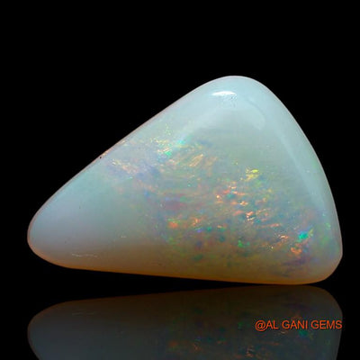 3.05 Cts Natural Australian Fire Opal Fancy Cabochon Loose Gemstone For Jewelry 14x9x4 mm A-846