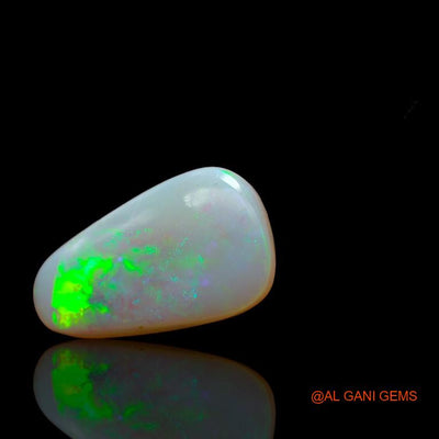 3.35 Cts Natural Australian Fire Opal Loose Gemstone Fancy Cabochon 15x9x3 mm A-847