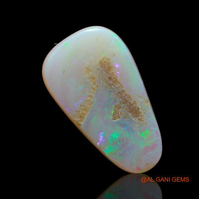 3.35 Cts Natural Australian Fire Opal Loose Gemstone Fancy Cabochon 15x9x3 mm A-847