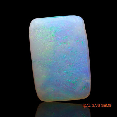 Natural Untreated Fire Opal Loose Gemstone Square Cabochon From Australia 2.65 Cts 13x8x2 mm A-848