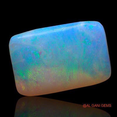 Natural Untreated Fire Opal Loose Gemstone Square Cabochon From Australia 2.65 Cts 13x8x2 mm A-848