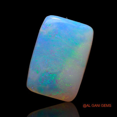 Natural Untreated Fire Opal Loose Gemstone Square Cabochon From Australia 2.65 Cts 13x8x2 mm A-848