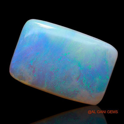 Natural Untreated Fire Opal Loose Gemstone Square Cabochon From Australia 2.65 Cts 13x8x2 mm A-848