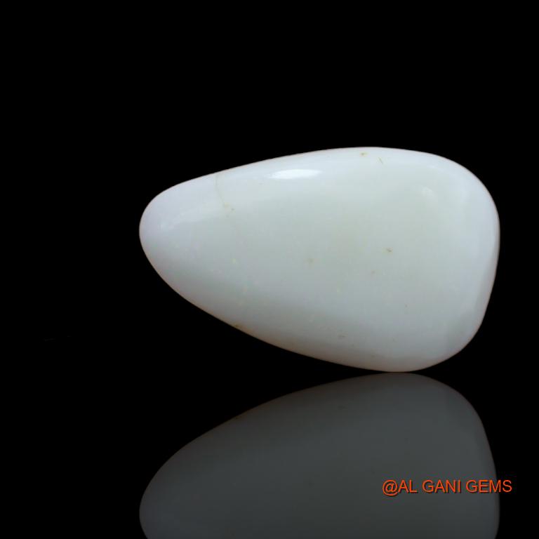 19.50 Cts Natural Australian Fire Opal Loose Gemstone Fancy Cabochon 28x17x6 mm A-84