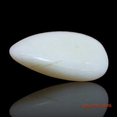 19.50 Cts Natural Australian Fire Opal Loose Gemstone Fancy Cabochon 28x17x6 mm A-84
