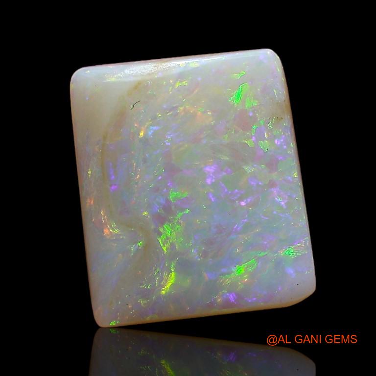 2.45 Cts Natural Australian Fire Opal Loose Gemstone Square Cabochon 10x9x2 mm A-850