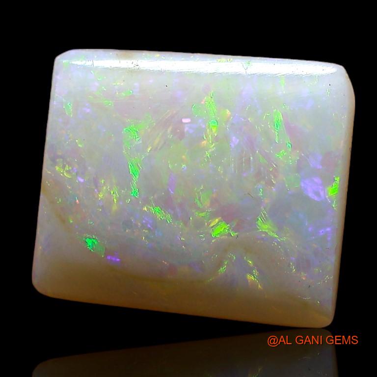2.45 Cts Natural Australian Fire Opal Loose Gemstone Square Cabochon 10x9x2 mm A-850