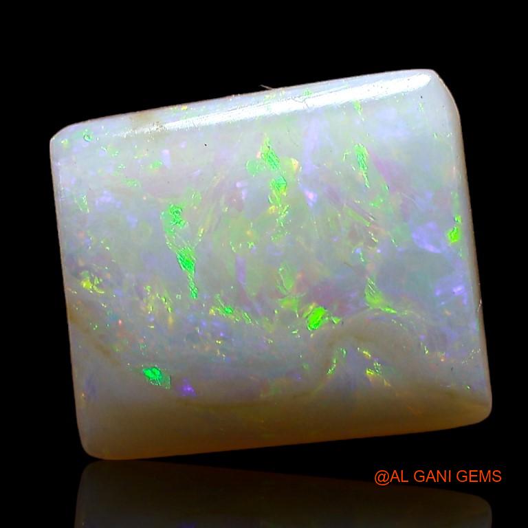 2.45 Cts Natural Australian Fire Opal Loose Gemstone Square Cabochon 10x9x2 mm A-850