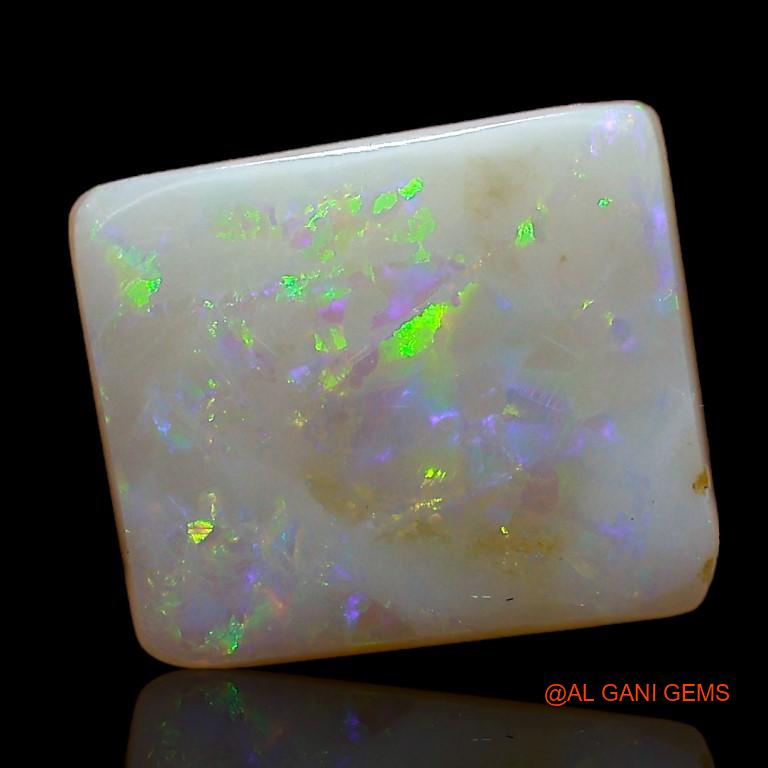 2.45 Cts Natural Australian Fire Opal Loose Gemstone Square Cabochon 10x9x2 mm A-850