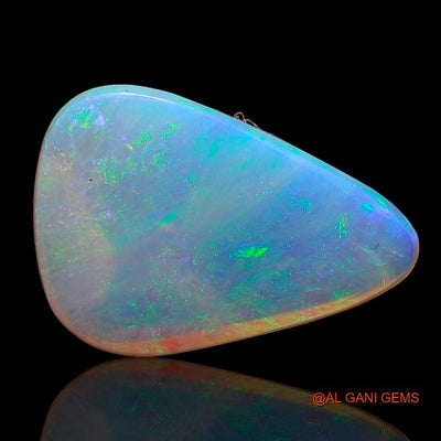 2.70 Cts Natural Australian Fire Opal Loose Gemstone Pear Cabochon 14x10x2 mm A-851
