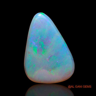 2.70 Cts Natural Australian Fire Opal Loose Gemstone Pear Cabochon 14x10x2 mm A-851